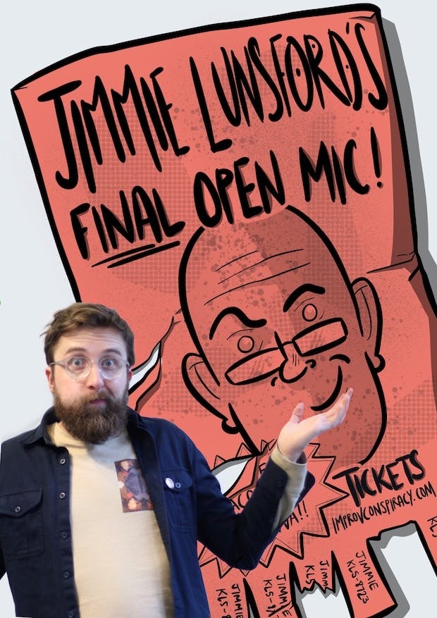 Jimmie Lunsford’s Final Open Mic